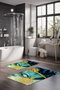 Mijölnir Juego de alfombrillas de baño CT-5268 de 2 piezas Multicolor